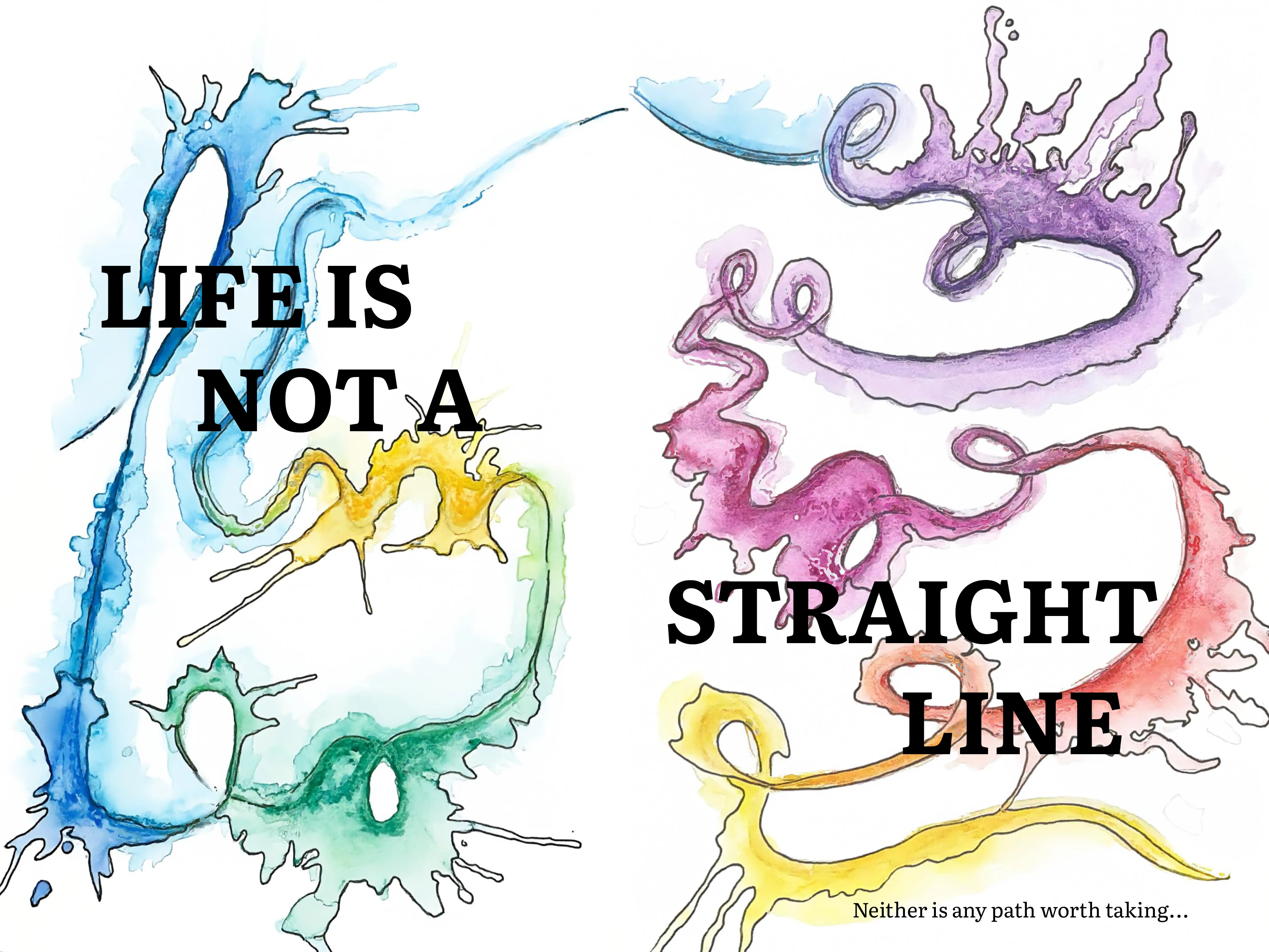 Life is not a straight line
